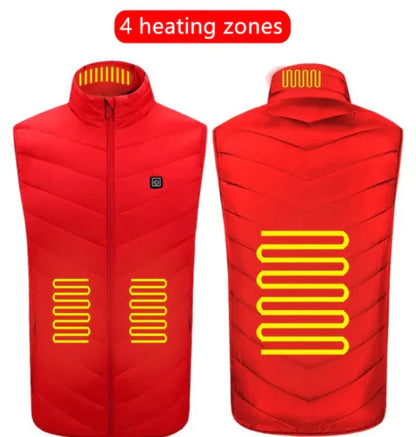 Heated Vest With USB Charging