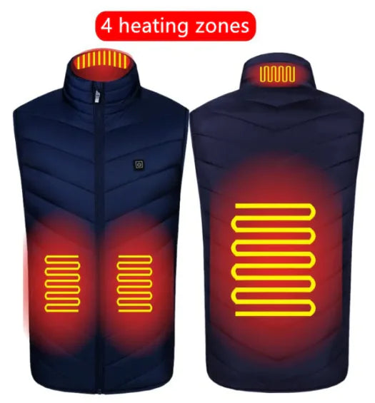 Heated Vest With USB Charging