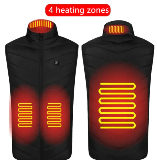 Heated Vest With USB Charging